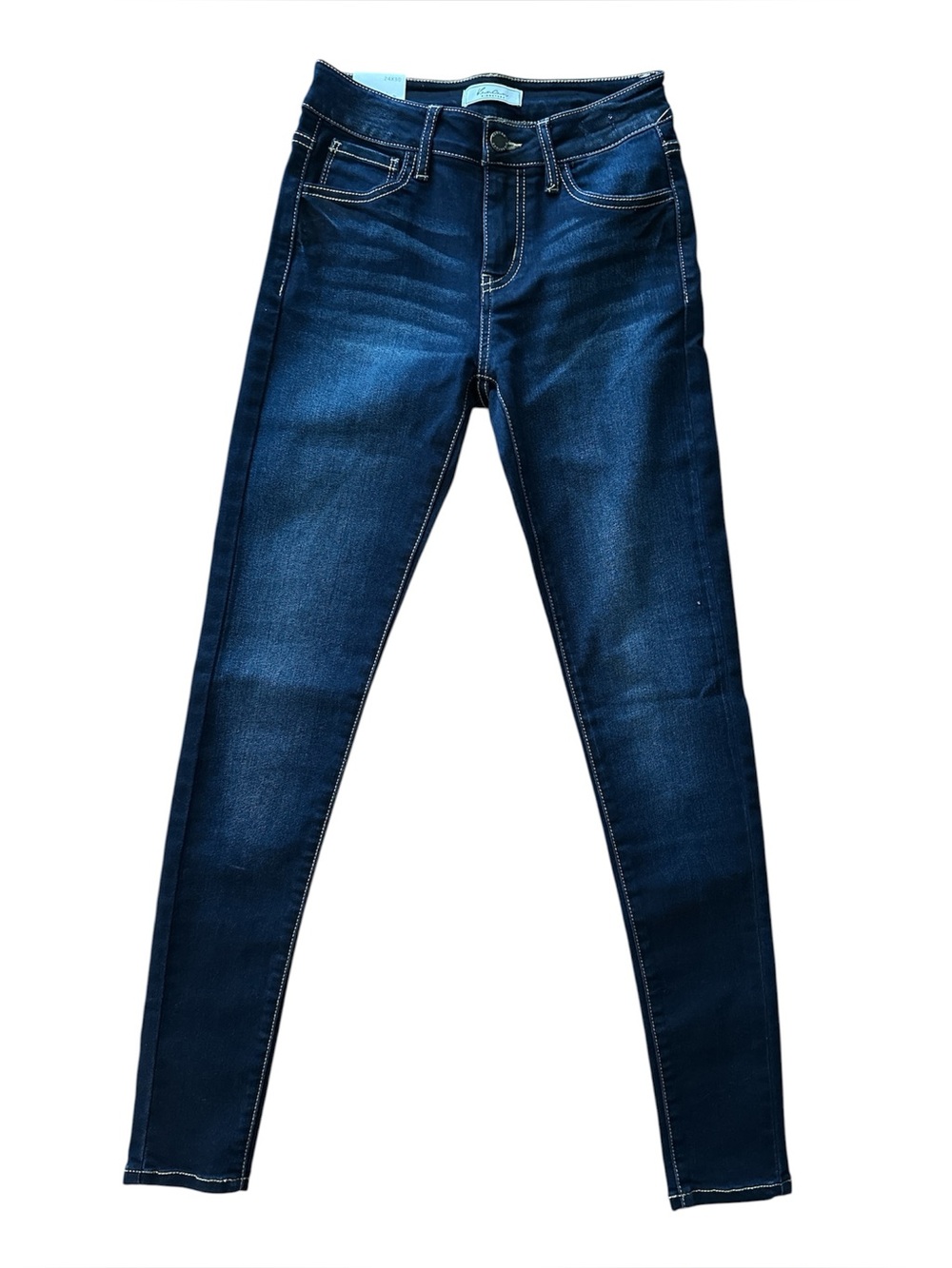 KanCan Darkwash Midrise Skinny Jeans 24x 30